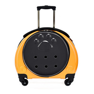 New trolley <b>cat</b> bag, portable travel space capsule <b>backpack</b>, pet <b>backpack</b>, trolley case, large capacity. - Product Image 3