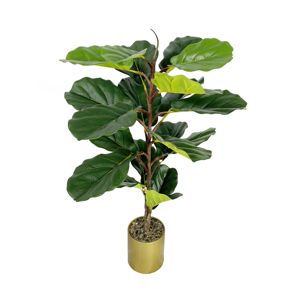Vente chaude petit pas cher <span class=keywords><strong>prix</strong></span> artificielle leaf fiddle figuier pour les décorations d'intérieur - Product Image 1