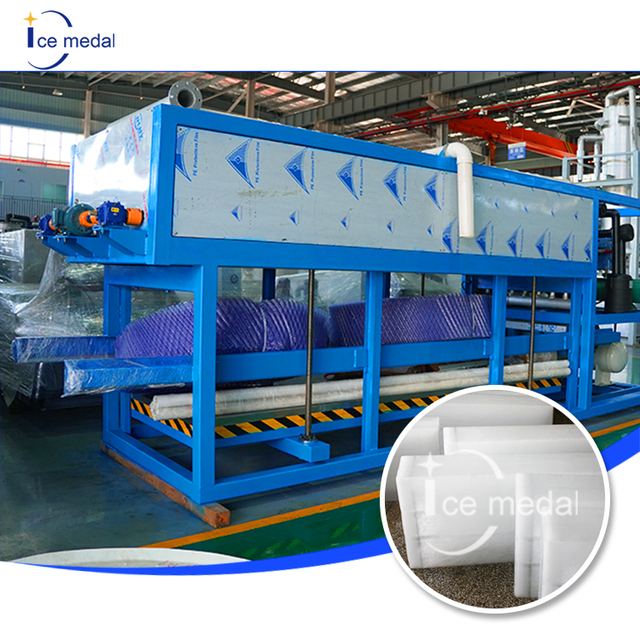 ICEMEDAL 5 Ton Block Ice Machine Automatic Customizable Function Direct Cooling Block Ice Making