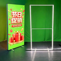 Support OEM/ODM d'usine pour l'impression et la conception de boîtes lumineuses double face en tissu tendu SEG pour la promotion d'événements et de fêtes