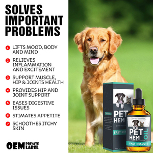 <span class=keywords><strong>Olio</strong></span> di Canapa Calmante <span class=keywords><strong>per</strong></span> <span class=keywords><strong>Cani</strong></span> e Gatti - Salute delle Articolazioni e delle Anche - Snack Calmanti <span class=keywords><strong>per</strong></span> Animali con Ansia, Dolore, Stress, Problemi di Sonno - Gocce di <span class=keywords><strong>Olio</strong></span> di Canapa - Product Image 4