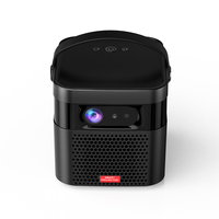 Projecteur connecté Android 9.0, DLP, LED HD, 3D, lumière du jour, laser, vidéo, lecteur multimédia, mini faisceau, système de home cinéma, pour l'extérieur