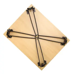 Bureau d'ordinateur paresseux en bois léger, table de bureau pliable pliable-Portable et peu encombrant, vente en gros - Product Image 3