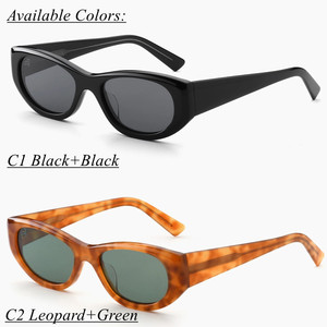 Personalized Plastic Luxury Uv400 <b>Sunglasses</b> 2026 Custom <b>Sunglasses</b> Manufacturer Retro Oval <b>Sunglasses</b> - Product Image 4