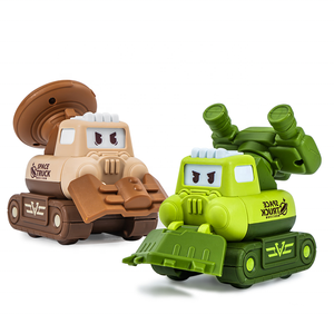 Modellino Giocattolo Cavalcabile di Veicolo da Costruzione, Aereo, Camion da Cantiere, Auto in Plastica per Bambini Unisex - Product Image 1