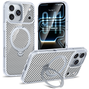 <span class=keywords><strong>Coque</strong></span> de téléphone transparente avec trous de précision antidérapants Lichicase pour Motorola Edge 60 Stylus G G Stylus G Play, <span class=keywords><strong>coque</strong></span> magnétique - Product Image 2