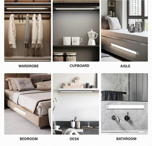 Lonyung Moderne Led Usb Bewegingssensor Kastverlichting Voor Gang Kast Usb Opladen Magnetisch Gemonteerd Licht - Product Image 5