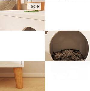 Nouveau design en bois pour chambre de chat et <span class=keywords><strong>chien</strong></span> <span class=keywords><strong>Table</strong></span> de chevet <span class=keywords><strong>Table</strong></span> d'appoint pour chat et <span class=keywords><strong>chien</strong></span> - Product Image 6