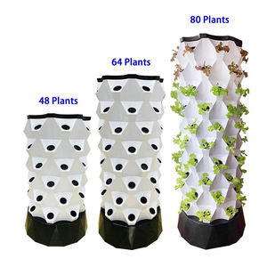 Large New Double Layer PVC Film Cover <b>Garden</b> Vertical Hydroponic System Agricultural Greenhouse Rotary Tower for Growing - Product Image 5