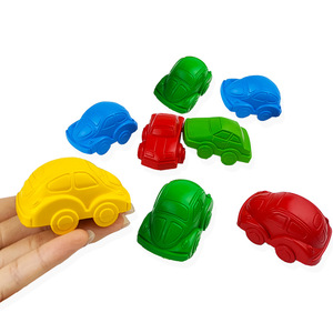 Custom Logo High Quality Non Toxic 3D Car Shape Crayon for Children Promotional <b>Drawing</b> Crayons for Kids - Product Image 1