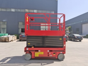 Piattaforma di Lavoro Aerea Elettrica Potente con Sollevamento a Forbice 6m 8m 10m, Semovente, Certificata CE GS, per Manutenzione Interna - Product Image 3