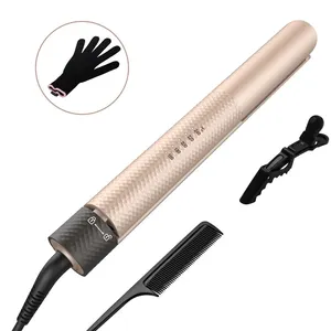 New Beauty Fashion Hair Styler PTC Fast Heater Curling Irons Hair Irons 2 In 1 Hair Straightener And Curler