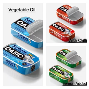 Sardines <span class=keywords><strong>en</strong></span> conserve BRC HACCP Halal dans de l'huile végétale 125g <span class=keywords><strong>en</strong></span> boîte, fabrication OEM, marque privée, approvisionnement <span class=keywords><strong>en</strong></span> gros - Product Image 4