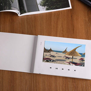 หน้าจอ LCD HD ขนาด 7 นิ้ว วิดีโอบรอชัวร์ การ์ดอวยพรดิจิทัล สำหรับธุรกิจ องค์กร งานแต่งงาน วันหยุด โปรโมชั่น เครื่องเล่น MP4 การ์ดของขวัญ - Product Image 6