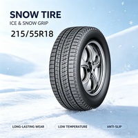 Neumático de Invierno EW 215/55R18 XL RCL 99H, Neumático Todoterreno Antideslizante de Carga Extra para SUV Ligeros