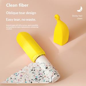 Removedor de Pelusas Adhesivo de Plátano, Diseño de Dibujos Animados, Doble Cara, Reemplazable, para Ropa, Venta al Por Mayor - Product Image 4
