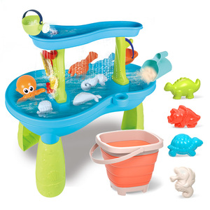 Piscine de jeu aquatique en plastique pour enfants, transfrontalière, pour jardin extérieur, ensemble de jeu de sable interactif parent-enfant, directement de l'usine - Product Image 5