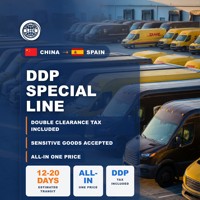 Agent d'expédition DDP Chine-Espagne LHS, service de ramassage, consolidation, livraison, exportation, dédouanement, recherche IA rapide