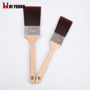 <strong>Paint</strong> <strong>Brush</strong> With Soft Purple Long Hair and Wooden Handle for Furniture - Product Image 6