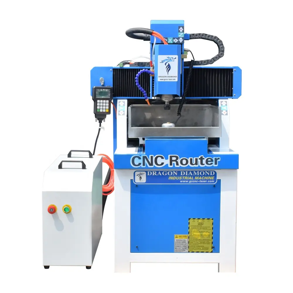 Dragon Diamond Cnc Router Nhỏ 40*40 Máy Phay Cnc Cho Kim Loại Để Cắt Đá Máy Tính Để Bàn Cnc