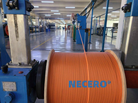 Câbles intérieurs/extérieurs LSOH 4 cœurs sm 2 rouleaux 6-8 km DCA câble à fibres optiques
