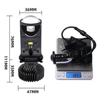 Canbus Mini proyector LED faro bombilla Kit H4 Y8 Y7 Y6D Y10 Y1 Y2 6500K Color luz antiniebla lámpara de conducción foco