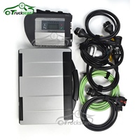 Analyseur de moteur Vodia -Benz C4 pour SD Connect C4 Xentry avec ordinateur portable CF19 24V USB Windows OS Outil de diagnostic pour camions