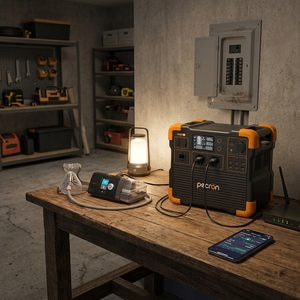 EU USA PECRON E2400LFP Outdoor MPPT Pure Sine Wave Car Camping <b>Solar</b> <b>Generator</b> 2400W Emergency Portable Power Station PECRON E24 - Product Image 1