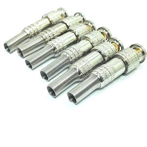 Suministro de fábrica <span class=keywords><strong>BNC</strong></span> enchufe macho tipo Aleación de zinc y PIN es conector coaxial RF de soldadura de cobre - Product Image 5