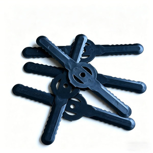 Lames de coupe rotatives pour tondeuse à gazon, en plastique rouge, manuelles, pour débroussailleuse 5688 - Product Image 5
