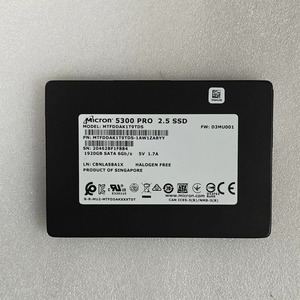Micron 5300PRO 1.92TB SSD de 2.5 Pulgadas MTFDDAK1T9TDS-1AW1ZABYY Transferencia de Alta Velocidad Compatible con SATA 6Gb/s para un Acceso Rápido al Datos Compacto - Product Image 1
