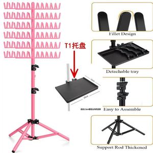 Support de tressage moderne pour salon, portable et réglable, pour extensions capillaires, présentoir d'outils de coiffure, idéal pour le salon – Meilleures ventes - Product Image 5