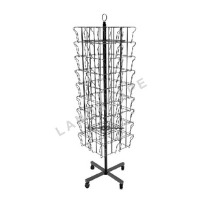 Individueller Postkarten-Metall-Drehständer, drehbares Displayregal für Grußkarten, Bodenständer für Postkarten - Product Image 6
