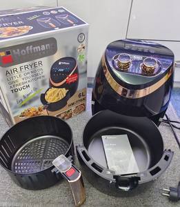 Friteuse à <span class=keywords><strong>air</strong></span> Hoffmans Easy Clean antiadhésive 6L 2400W avec cuve amovible, faible bruit, pour une cuisine saine, appareil de cuisine électrique - Product Image 2