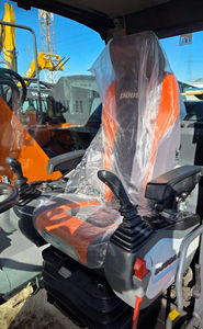 Excavatrice sur pneus d'occasion Doosan DX165W DX165 de 16 tonnes avec moteur Heli, pompe, PLC, roulement et godet de terrassement - Product Image 6