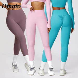 <span class=keywords><strong>Leggings</strong></span> Activewear da donna Plus Size pantaloni da Yoga con scricchiolante <span class=keywords><strong>Leggings</strong></span> da palestra da ragazza a vita alta <span class=keywords><strong>Leggings</strong></span> sportivi - Product Image 6