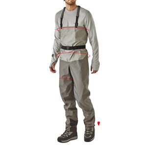 Cuissardes de pêche à la mouche pour <span class=keywords><strong>homme</strong></span>, personnalisées, imperméables, respirantes, avec bretelles ajustables sur la poitrine - Product Image 1