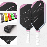 Raquette de pickleball en fibre de carbone T700 avec noyau interne GEN4 amélioré, fabriquée en usine, pour l'extérieur