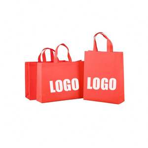 Bolsas de Compras Laminadas con Asas, Resistentes y Ecológicas, con Logotipo Personalizado Impreso, Bolsas de Regalo, Bolsas No Tejidas - Product Image 1