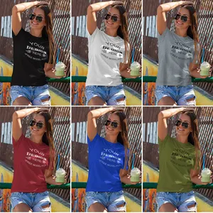 Heavy Weight Premium Cotton USA Size Unisex Women's Wholesale Clothing Custom T-shirt Printing Design Blank V Neck T Shirt Women
