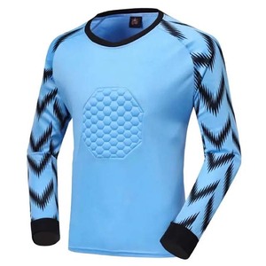 Nuova Maglia <span class=keywords><strong>da</strong></span> <span class=keywords><strong>Portiere</strong></span> <span class=keywords><strong>da</strong></span> <span class=keywords><strong>Calcio</strong></span> a Maniche Lunghe Traspirante, Divisa <span class=keywords><strong>da</strong></span> Allenamento Sportivo - Product Image 3