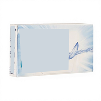 Boîtes d'emballage pour lentilles de contact avec logo personnalisé en relief |   Boîtes en papier écologiques avec doublure en éponge pour usage cosmétique