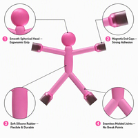 Magnetisches Gummispielzeug Flexible Menschenähnliche Figuren Stressabbau Desktop-Fidget Kreative Heimdekoration Sensorisches Magnetspielzeug