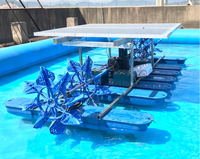 Aérateur solaire pour étang d'élevage de poissons et de crevettes de nuit