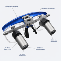 Loupes dentaires de précision 3x 4x 5x 6x, design ergonomique rabattable, loupe binoculaire pour dentiste, ophtalmologiste, endodontiste