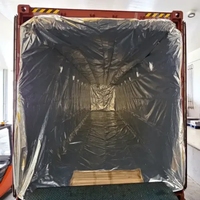 Sac de doublure isolante thermique tissé en feuille pour conteneurs maritimes 20ft 40ft 40HQ