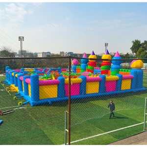 Aire de <span class=keywords><strong>jeux</strong></span> gonflable géante pour fête à thème de carnaval, château gonflable, <span class=keywords><strong>trampoline</strong></span>, combo de <span class=keywords><strong>jeux</strong></span> pour adultes et enfants - Product Image 3