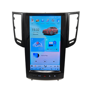 Pour Infiniti FX25/35/37/50 07-13 QX70 13-19 Écran vertical 13,8 pouces Système multimédia embarqué GPS TV Android Auto DSP USB - Product Image 1