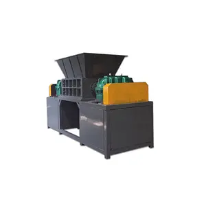 Bandenafval Radiale Shredder Machine Industriële Zware Band Rubber Recycling Crusher Om Kruimelrubber Te Maken