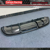 Kit carrosserie en fibre de carbone pour Audi R8 2008-2015, avec lèvre de pare-chocs arrière, diffuseur arrière et spoiler à visser, pour une mise à niveau et une personnalisation améliorées.